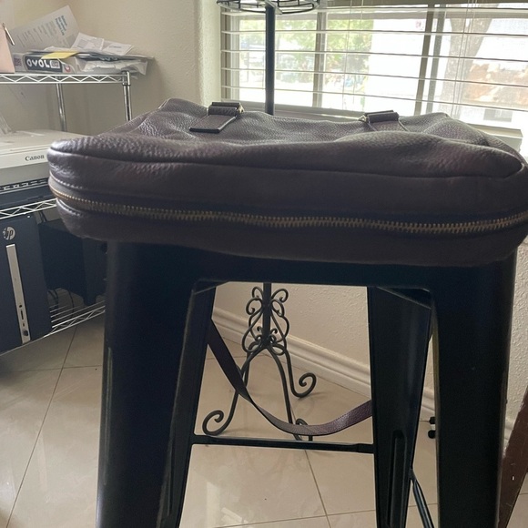 FOSSIL Pebble Soft Leather Zip all around Crossbody Messenger - Picture 5 of 6